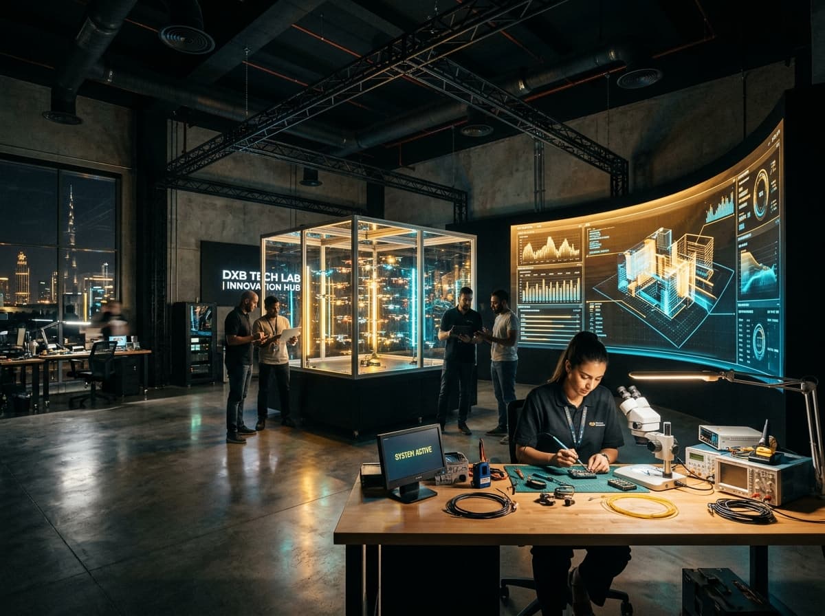 CRUXEO Experience Dubai Creative Technology Studio